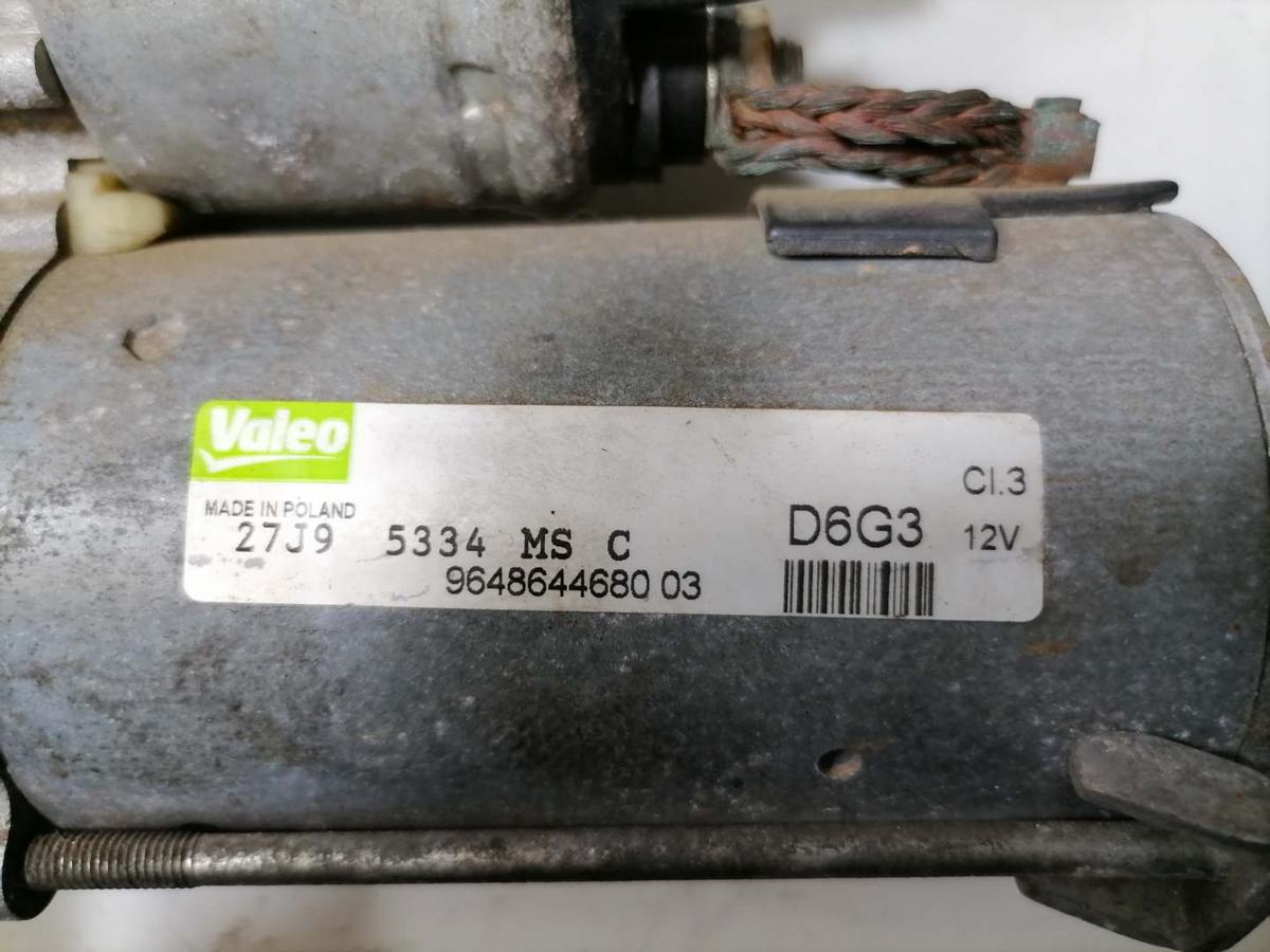 Peugeot 2006+ original Anlasser Starter 1,4 55KW Bj.2010 Peugeot 2006+ original Anlasser Starter 1,4 55KW Bj.2010